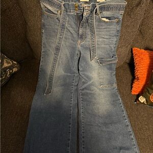 Sofia by Sofia Vergara Flare Blue Jeans